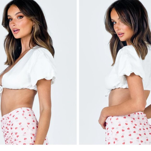 White Alfie Top - Picture 3 of 3